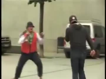 弱すぎる二人のガチ喧嘩