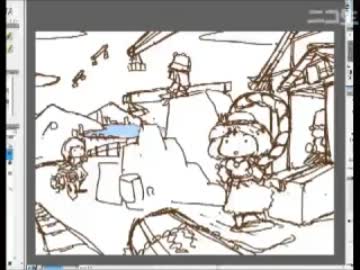 よすどんお絵かきＲ　背比べと引越し