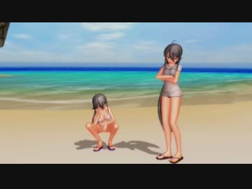 【MMD】ハクを改造してみた その５３　軽量版