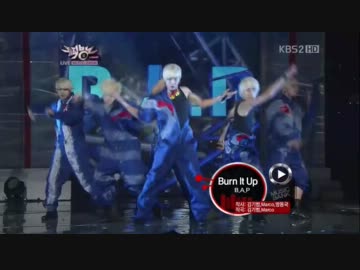 120127　B.A.P - Burn It Up + Warrior (Debut Stage)