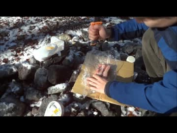 アウトドアをやろう！新春燻製編part2