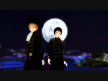 【APヘタリアMMD】 紳士と祖国で『magnet』