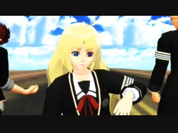 【MMD】 BREEZE 【月英学園】