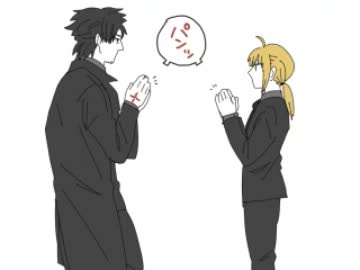 【手描きFate/Zero】セイバー陣営でスタイリッシュいちまんじゃく