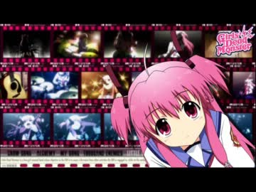 [AngelBeats!!]ガルデモのAlchemyを１人で全パートカバーしてみた※再々うp