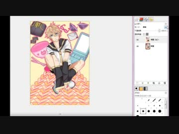 【描いてみた】レンくんなう！【ＪＯＹ（じょい）】