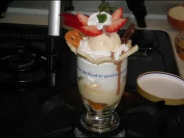 【モーレツ宇宙海賊】チョコパフェ【作ってみた】