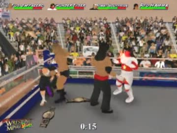 Wrestling MPire Remixで8人ランブル