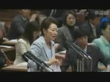 01.31参議院予算委員会 山谷えり子議員（自民）