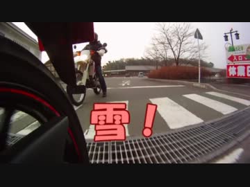 【Ninja250Rで】雪が降ったので雪見ドライブしてみた【ツーリング】