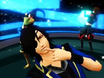 【MMD】蒼紅紫翠 で galaxias!【戦国BASARA】