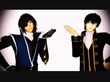 【MMD】筆頭と副長でMr.wonderboy