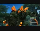 【PSO2】レンジャー　ソロ　ロックベア　肩越し視点【α２】