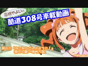 ξ*'ヮ')ζ 酷道３０８号車載動画　其の二『はこねとざんのように！』