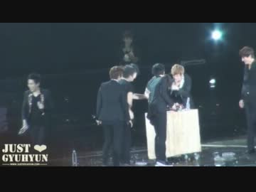 【Fancam】120202 SS4 Kyuhyun Birthday