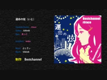 【楽曲配信】心の鍵＆運命の弦_riraco【iTunes,AMAZON,ドワンゴ他】