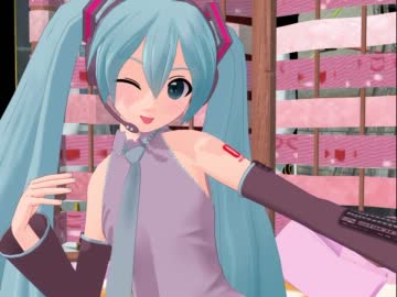 【MMD】自作のミクにてるてるを踊ってもらった【モデルテスト】