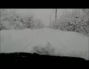 車高の低い車で雪道に突入してみた Ver.2