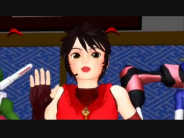 【MMD】歌う情熱・焔音レイさんモデル【モデルデータ配布】