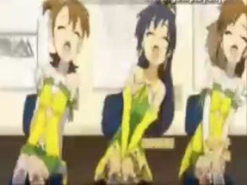 【アイドルマスター】てってってーに合わずに響、亜美真美が揺れる動画
