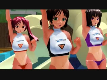 【MMD】ParticleEXによる水飛沫表現の練習【MME】