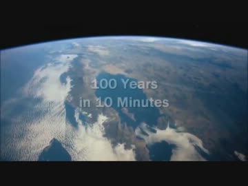 世界の100年を10分にまとめた動画（ようつべより）
