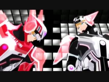 【MMD】Bad Apple!!_Black or White ver【T&B】