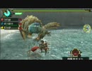 【MHP3】ジンオウガ　VS　にゃんにゃん