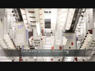 メモリーメーカーの工場の裏側