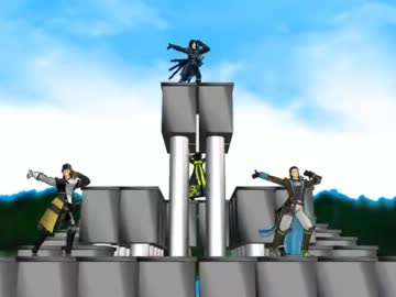 【MMD戦国BASARA】奥州流築城の舞～Let'sホップ・ステップで一夜城～