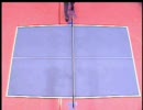 卓球2005韓国ｖｓ世界　朱世赫対クレアンガ