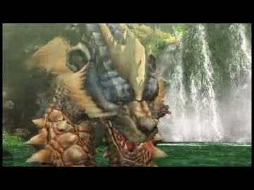 「MHP3」を仕事の合間に実況プレイPart24 集★6アオアシラが大変です×2etc.