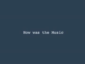 How was the Music