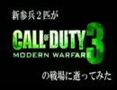 [Cod:MW3]　実況　新参兵２匹が戦場に逝ってみた　prat3