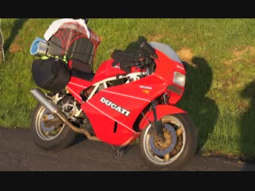 【DUCATI400SSJ】ドカ美、北海道に行く！第3話　宗谷岬〜エサヌカ線　編