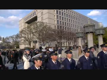 ２月１２日大阪市役所前「アンチ橋下デモ」見物（チーム関西集会後）①