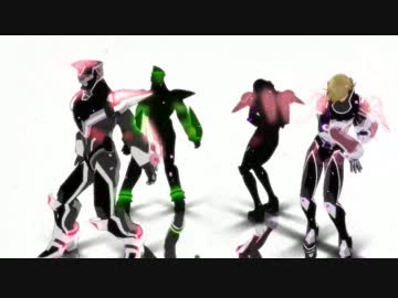【MMDタイバニ】ダークネスと一緒にバディでBad_Apple!!【TIGER&BUNNY】