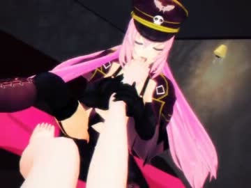 【足フェチ必見】MMD杯自主規制！ルカがぺろぺろしてくれる合作