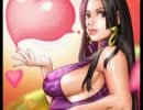 海賊女帝ボア・ハンコックおっぱい揺らし３