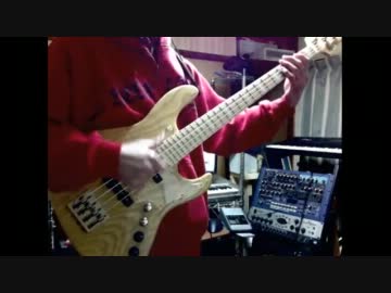「超獣戦隊ライブマン」のベースを弾いてみた