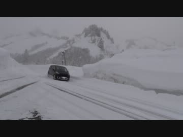 雪深い奥会津の「国道252号線」をはしってみた 2012年版