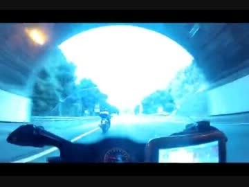 [鮪]CBR1000RRとハヤブサ　三浦縦貫PA～大黒PA