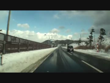 冬の日本海 国道7号完全走破！(6)