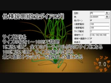 【AviUtl】領域パーティクル生成スクリプト+おまけ