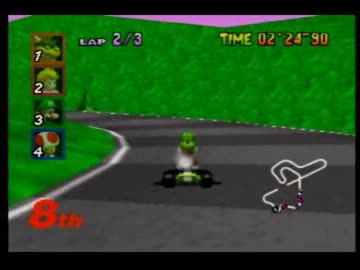 マリオカート64　３人協力実況プレイ　脅威の追い上げなるか！？　その3