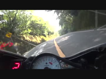 GSX-R1000で小笠峠