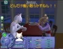 [sims2] 平和すぎる砂の３姉弟(とＱＢ)-1日目