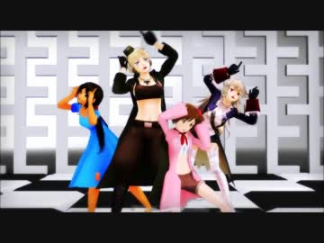 【APヘタリアMMD】女子でポーカーフェイス