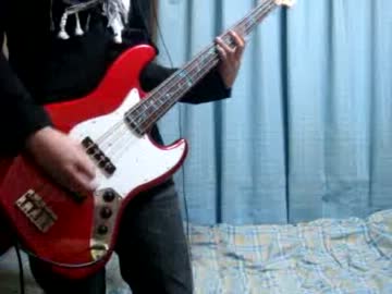 【ベース】ゴーゴー幽霊船を弾いてみました