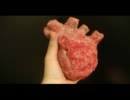 赤い心臓のチョコレート作ってみた